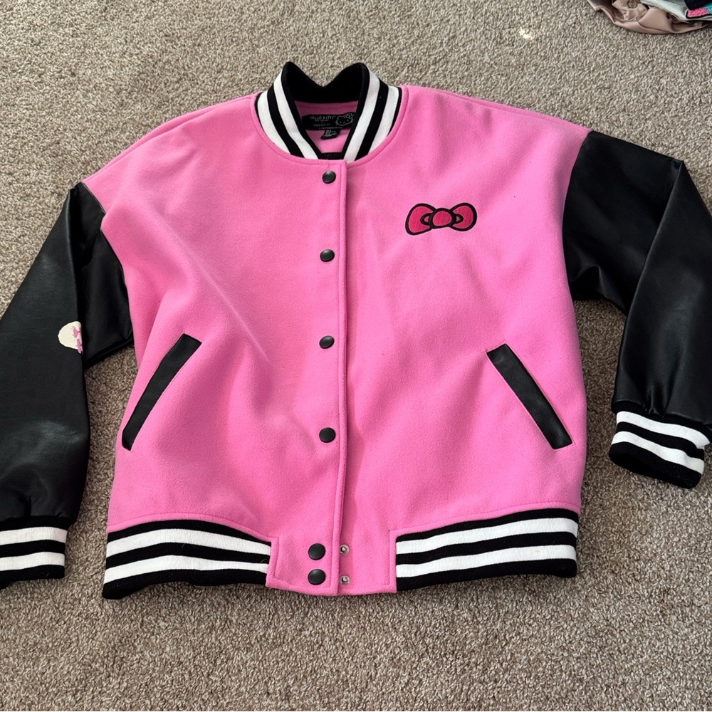 Hello Kitty Pink and Black Jacket